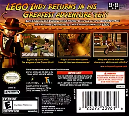 Image n° 2 - boxback : LEGO Indiana Jones 2 - The Adventure Continues
